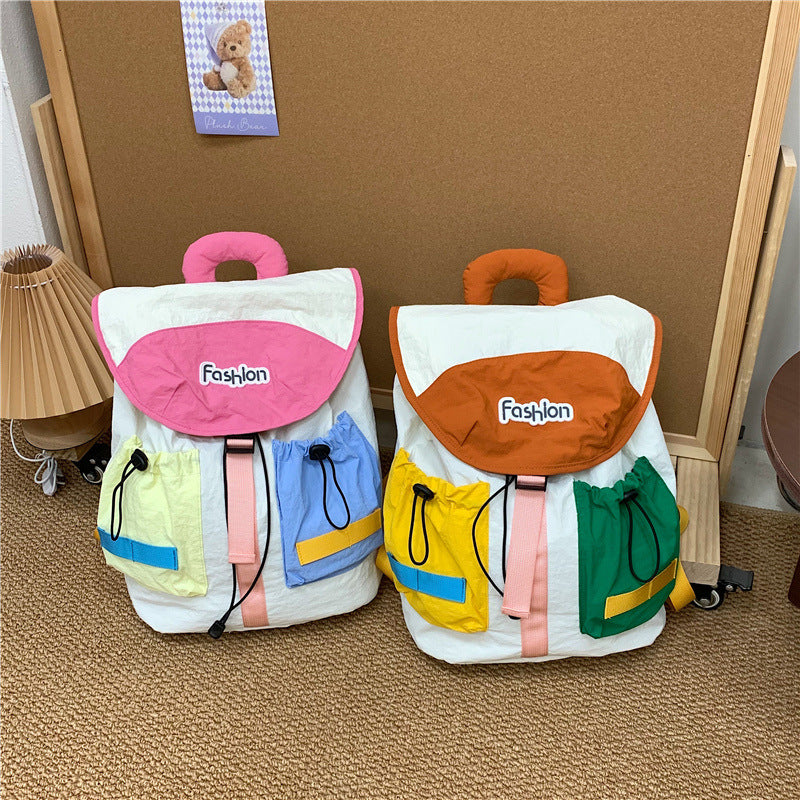 Colorful Multi-Pocket Casual Backpack Stornfield