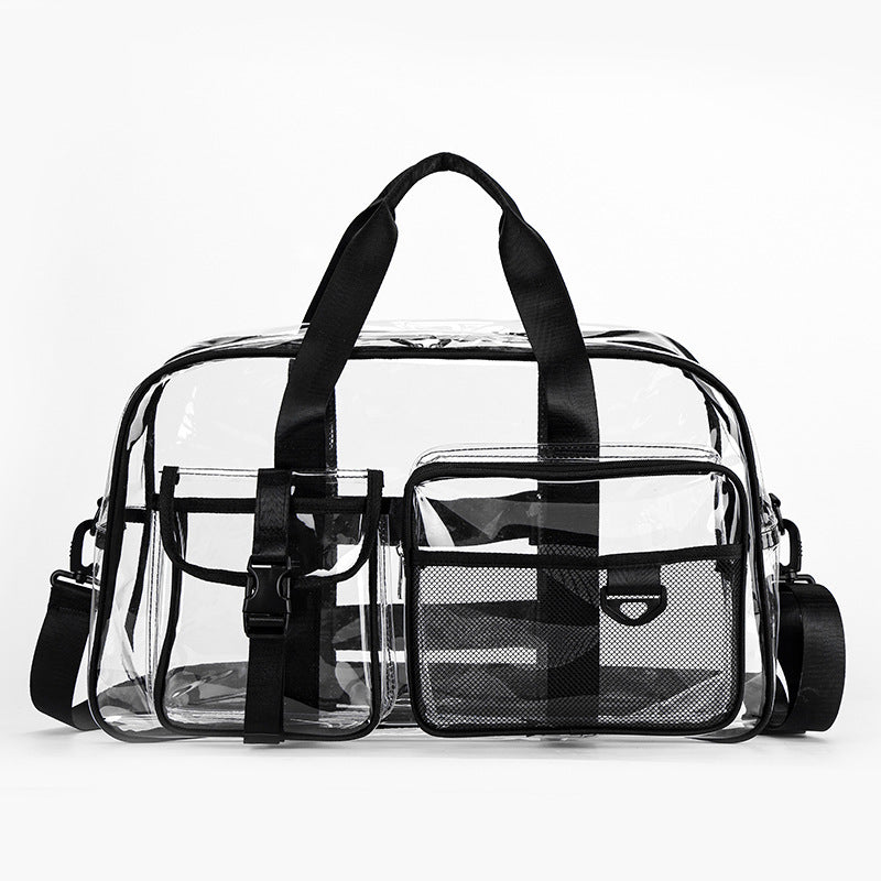 Transparent sports bag with multifunctional compartments Stornfield