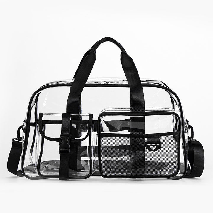 Transparent sports bag with multifunctional compartments Stornfield