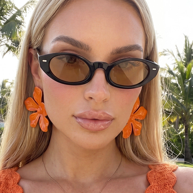 Women's Cat-Eye Sunglasses with Modern Transparent Frame Stornfield