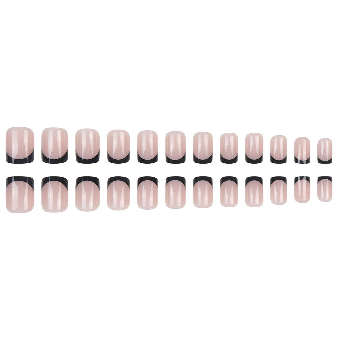 Elegant French Tip Nail Enhancements Stornfield
