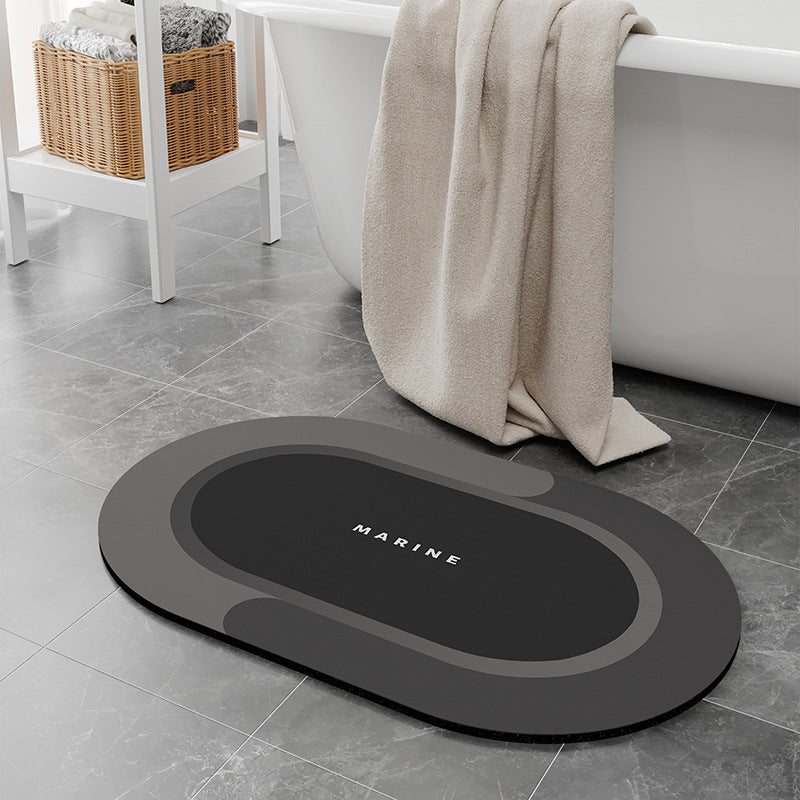 Contemporary Non-Slip Bath Mat