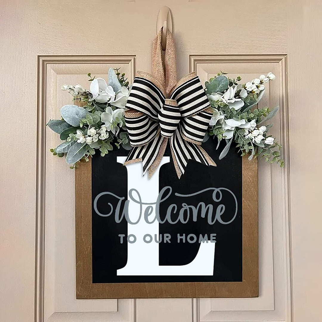 Customizable Welcome Door Sign