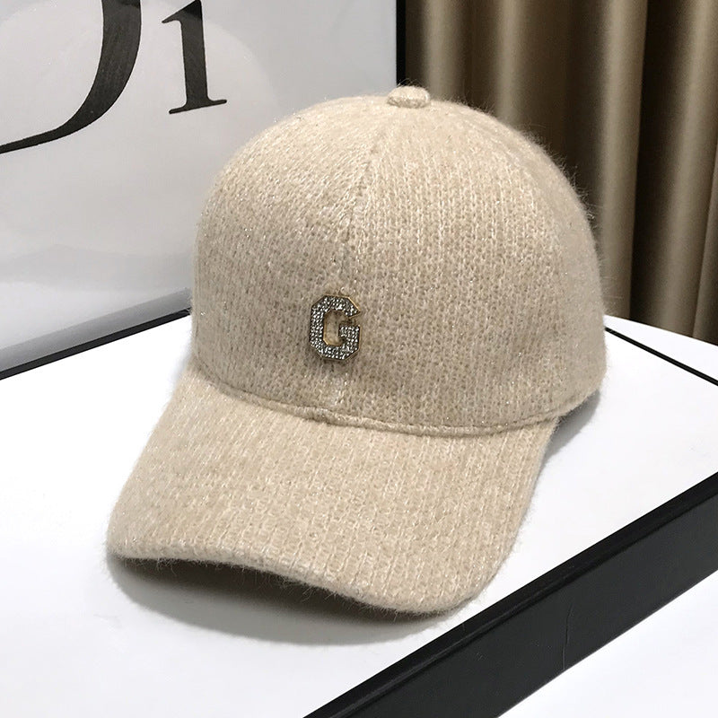 Women's Elegant Textured Fleece Baseball Cap Stornfield