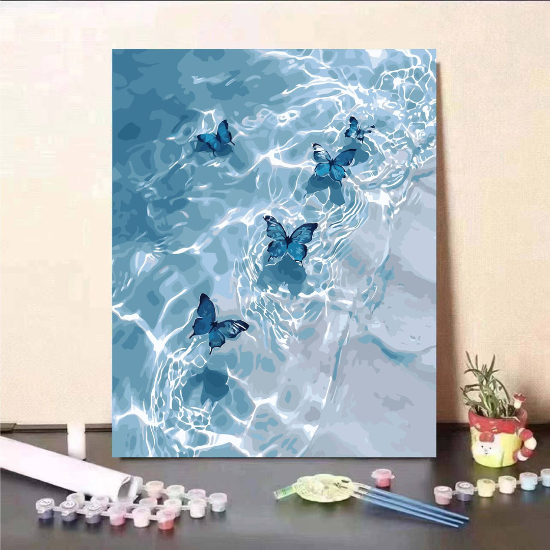 Floral Fantasy Paint by Numbers Wall Art Stornfield