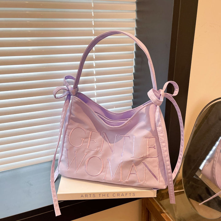 Stylish Satin Bucket Bag Stornfield