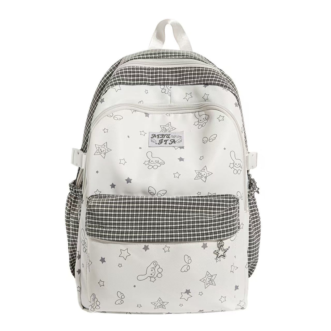Playful Patterned School Backpack Stornfield