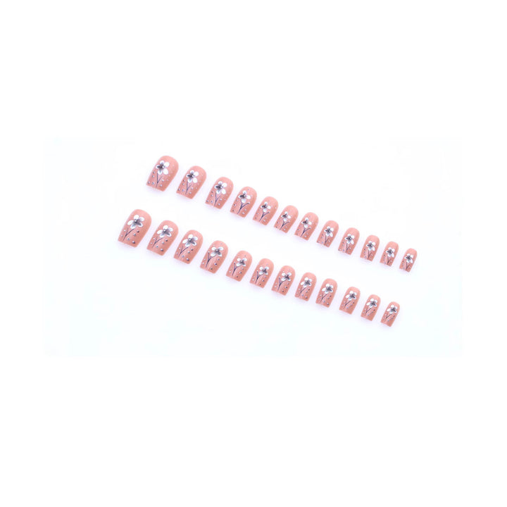 Floral Embellished Nail Art Stornfield