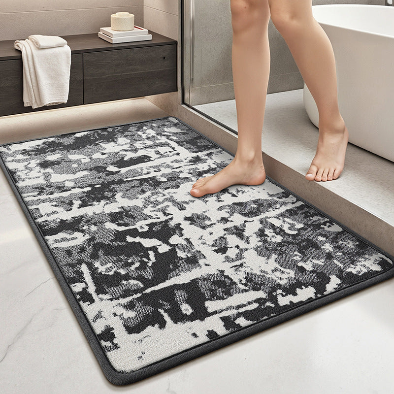 Abstract Pattern Anti-Fatigue Bath Mat