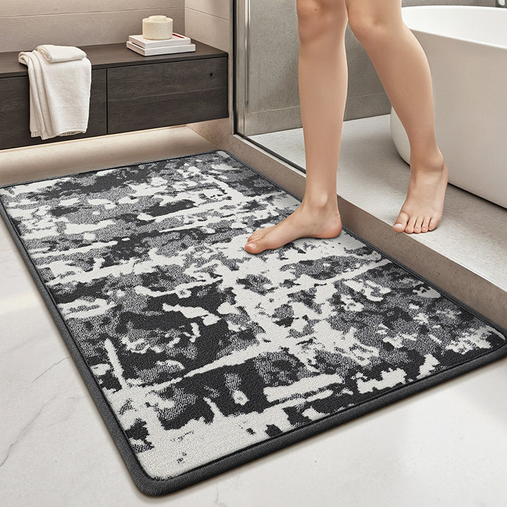 Abstract Pattern Anti-Fatigue Bath Mat