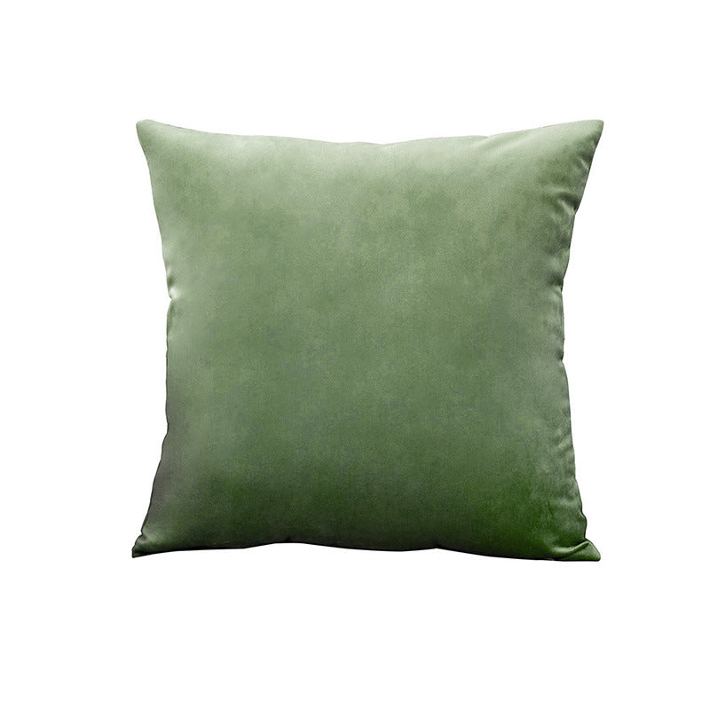 Square cushion cover with embroidered sheep motifs made of cotton blend Stornfield