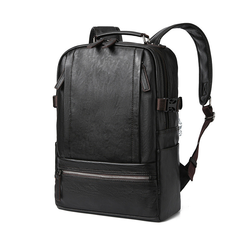Premium Leather Business Backpack Stornfield