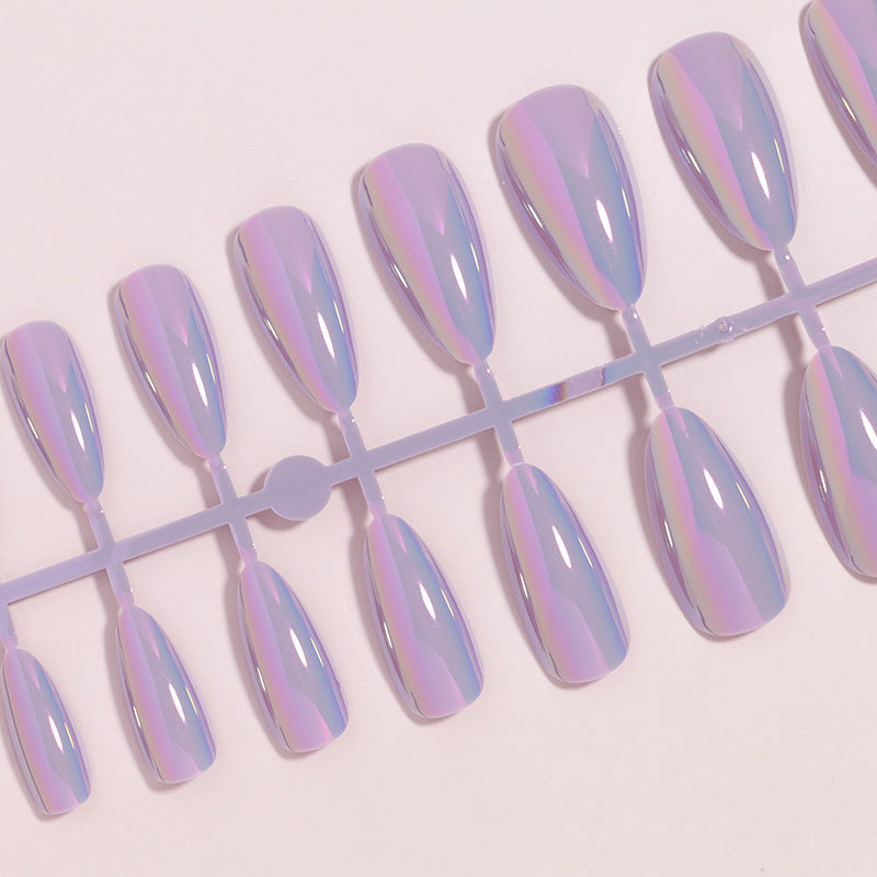 Premium Glossy Long Press-On Nails Stornfield