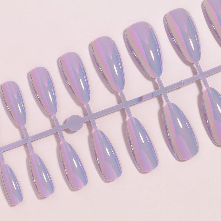Premium Glossy Long Press-On Nails Stornfield