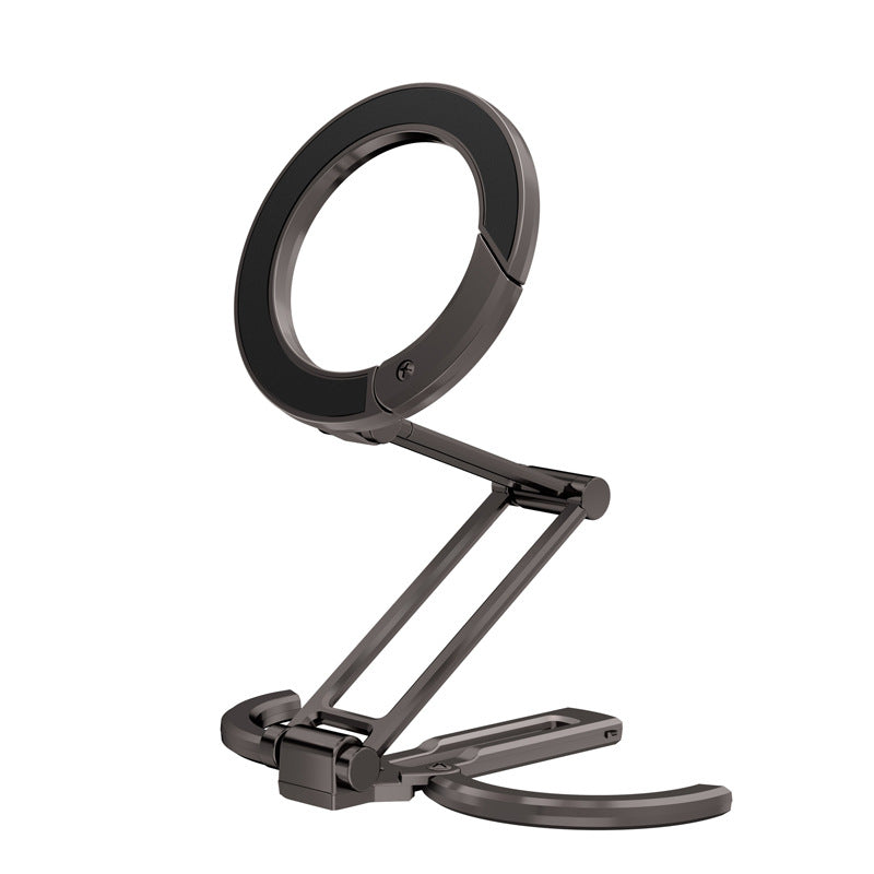Unisex Foldable Smartphone Stand with Ring Light Stornfield