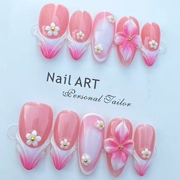 Floral Design Press-On Nail Kit Stornfield