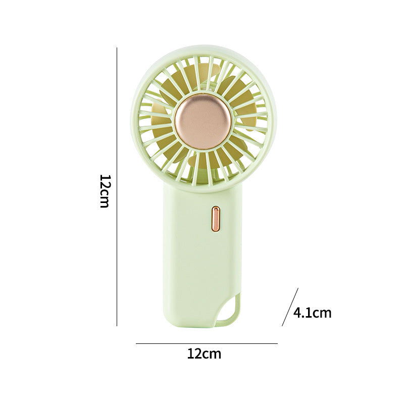 Ladies portable hand fan with ergonomic design and USB charging Stornfield