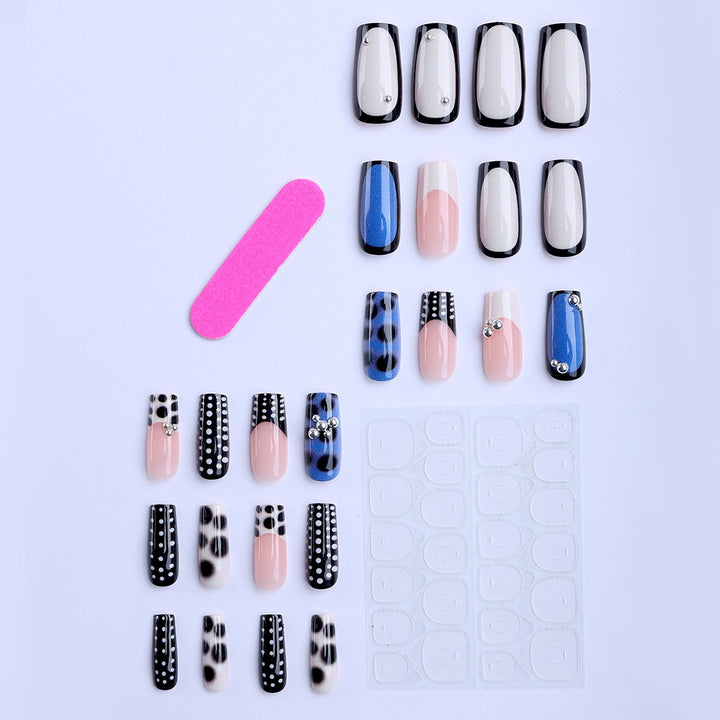 Creative Nail Set with 3D Decoration Stornfield