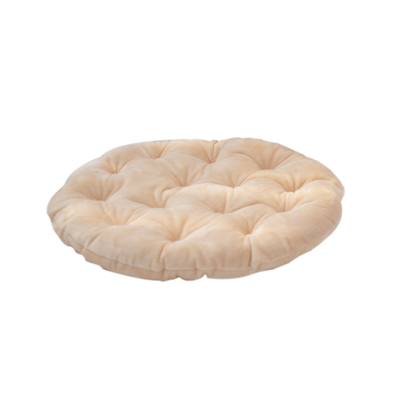 Playful cat basket in mushroom design Stornfield