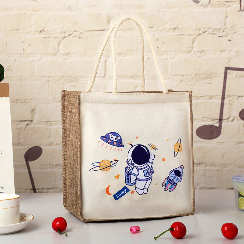 Astronaut-Themed Insulated Lunch Carrier Stornfield