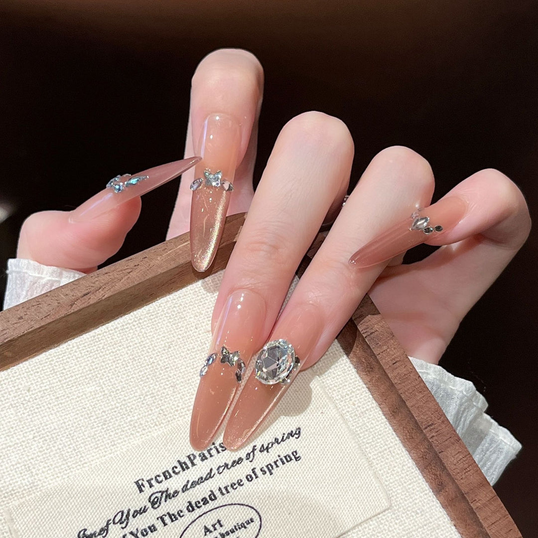 Artistic Press-On Nail Set Stornfield