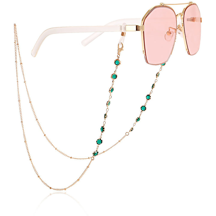 Stylish Sunglasses with Decorative Chain Stornfield