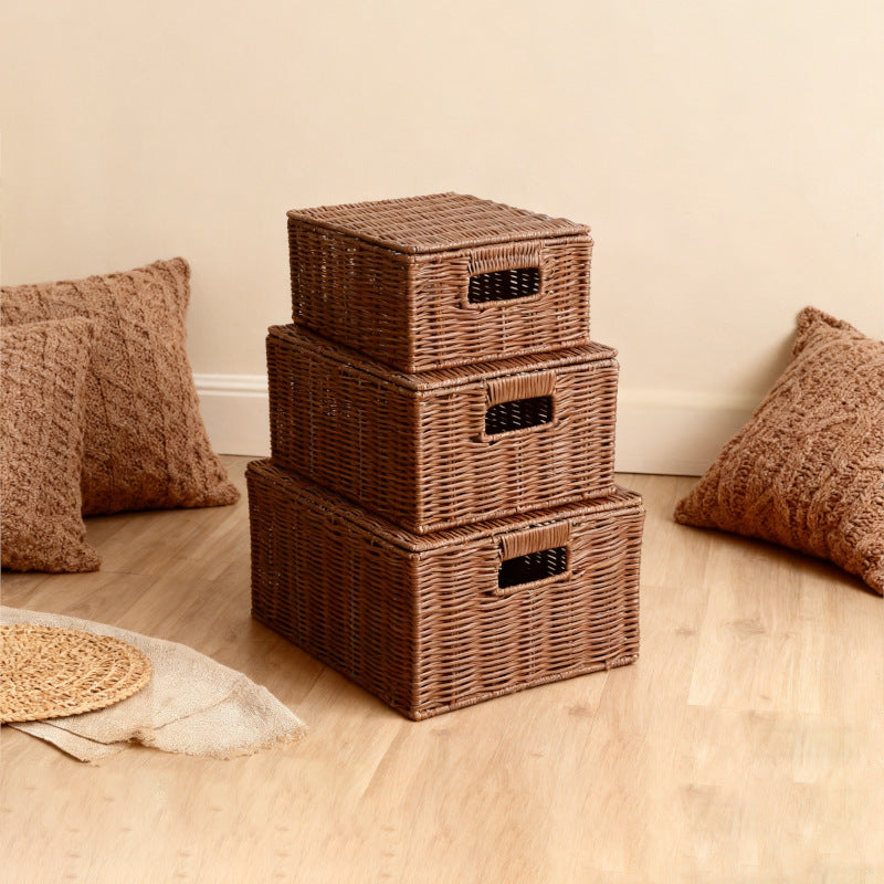 Women storage baskets made of woven material Stornfield