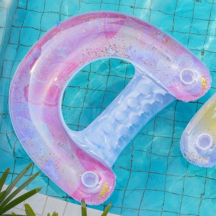 Inflatable Mermaid-Themed Pool Ride Stornfield