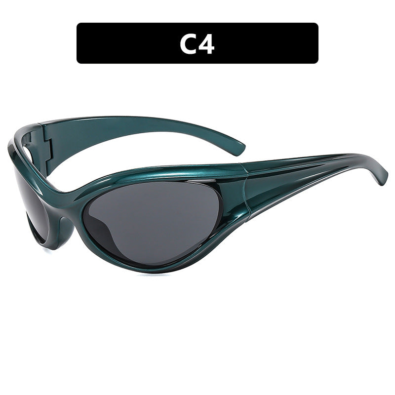 Women sporty sunglasses with aerodynamic design Stornfield