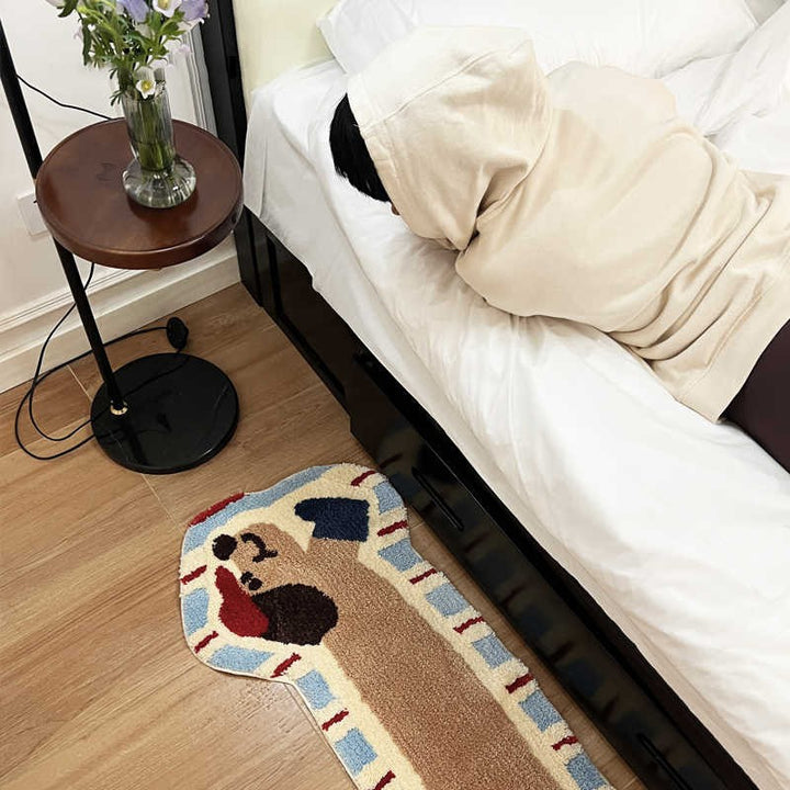 Decorative Dog Bone Shaped Stornfield Rug