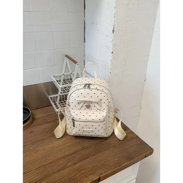 Polka-Dot Decorative Mini Backpack Stornfield