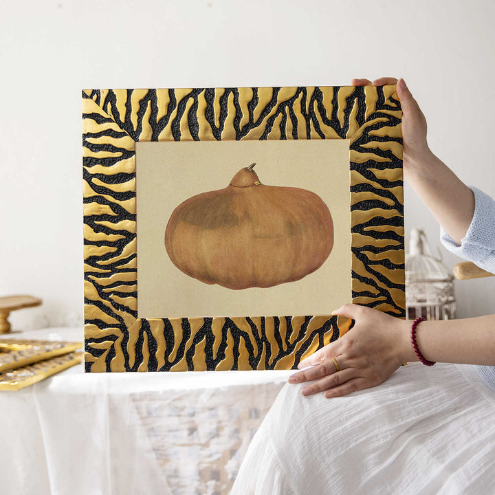 Artistic Tiger Stripe Picture Frame