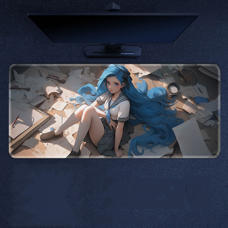Anime-Inspired Gaming Mouse Pad
