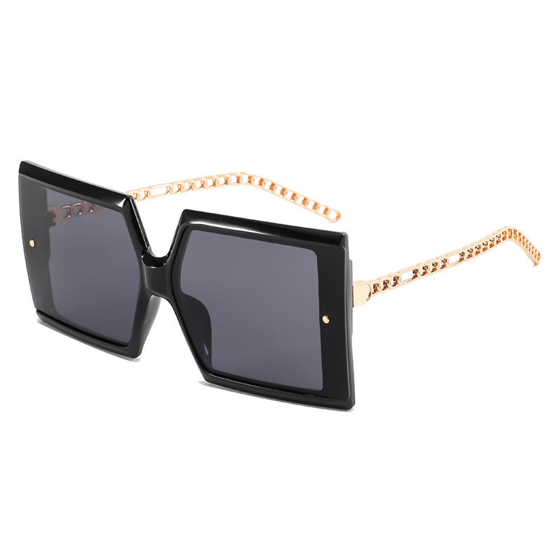 Women's elegant oversized sunglasses with square frame Stornfield
