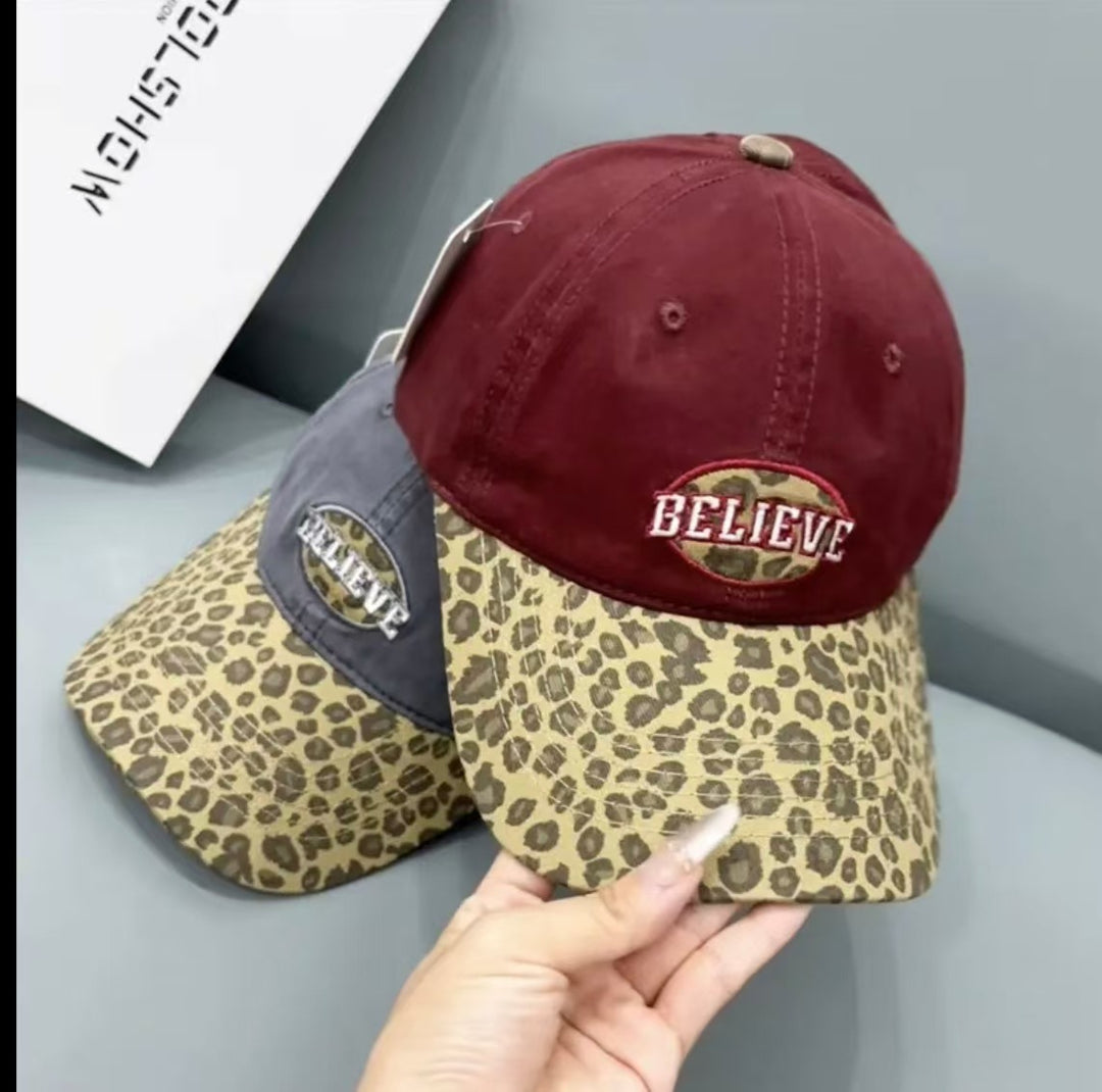 Women's Casual Leopard Print Baseball Cap Stornfield