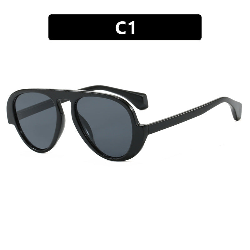 Women's sunglasses with unique retro frame and UV protection Stornfield