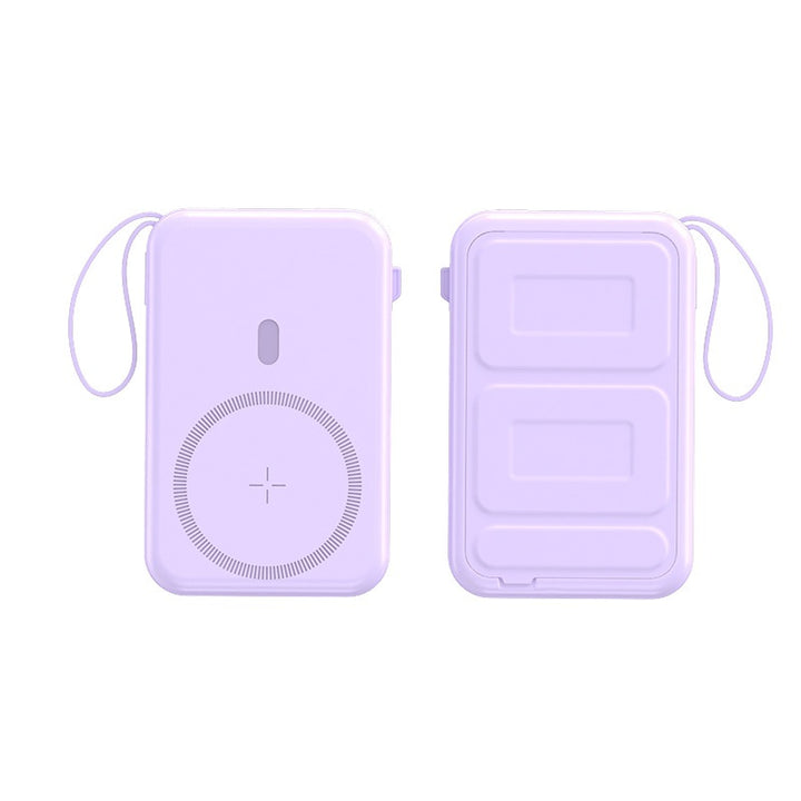 Portable Wireless Powerbank with Integrated Charging Pad Stornfield