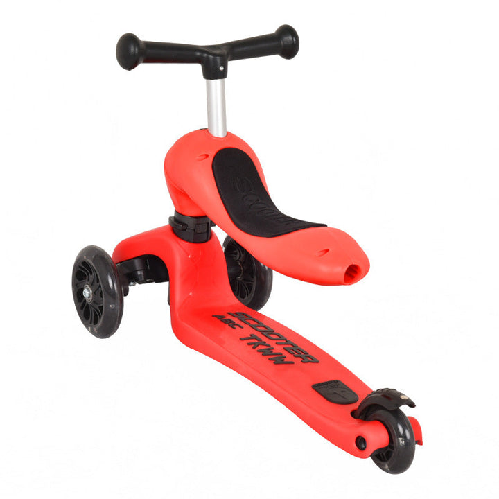 Adjustable Height Glider Scooter Stornfield