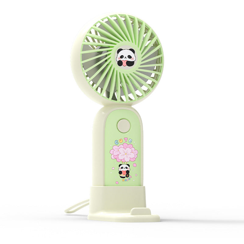 Women's Portable Hand Fan in Cute Panda Design Stornfield