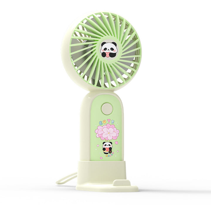 Women's Portable Hand Fan in Cute Panda Design Stornfield