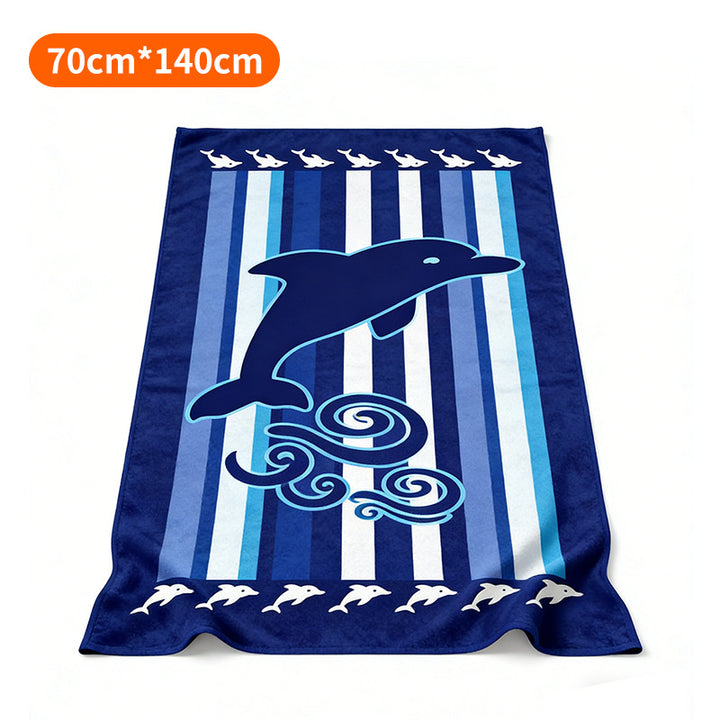 Beach towel with maritime anchor design Stornfield