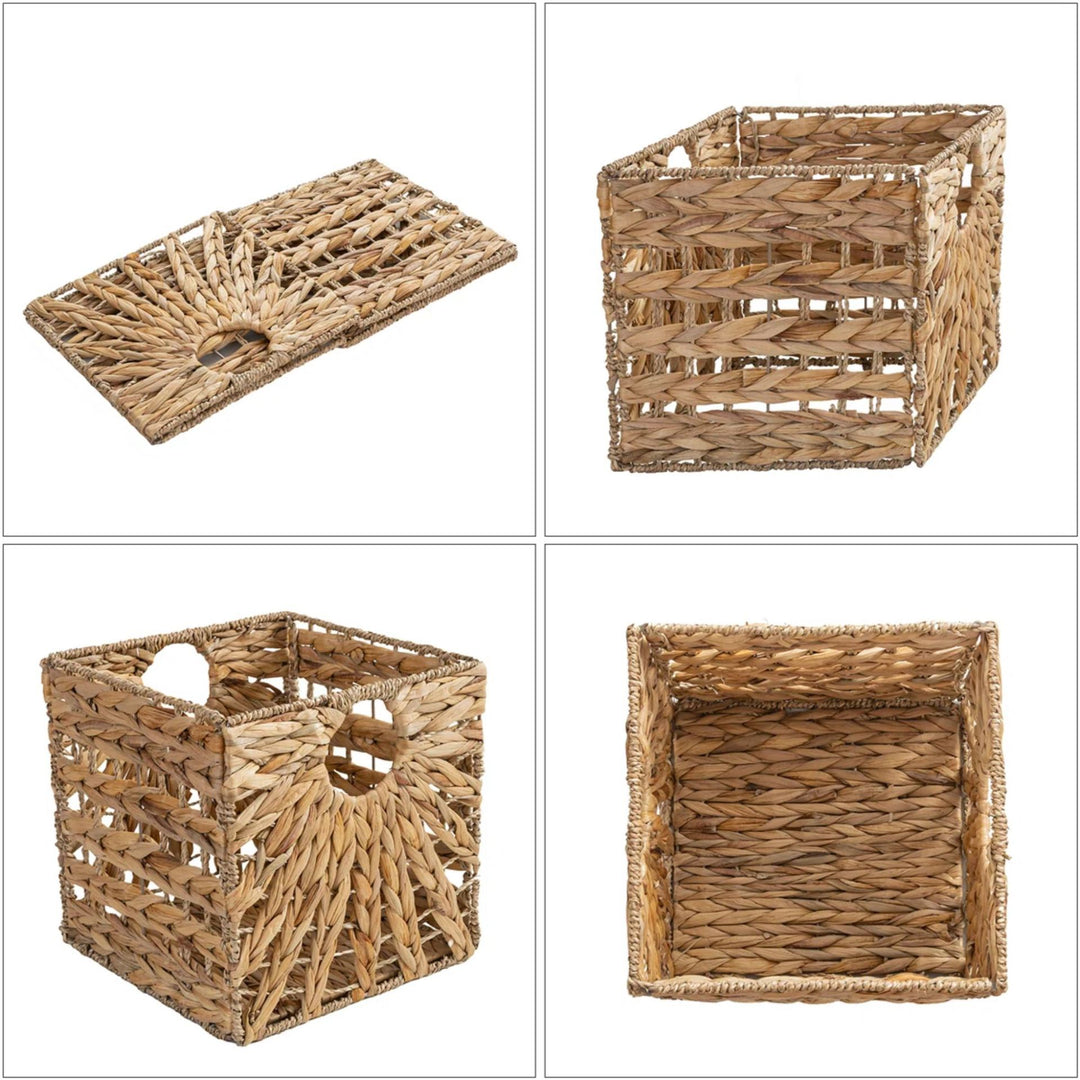 Premium Water Hyacinth Storage Basket Stornfield