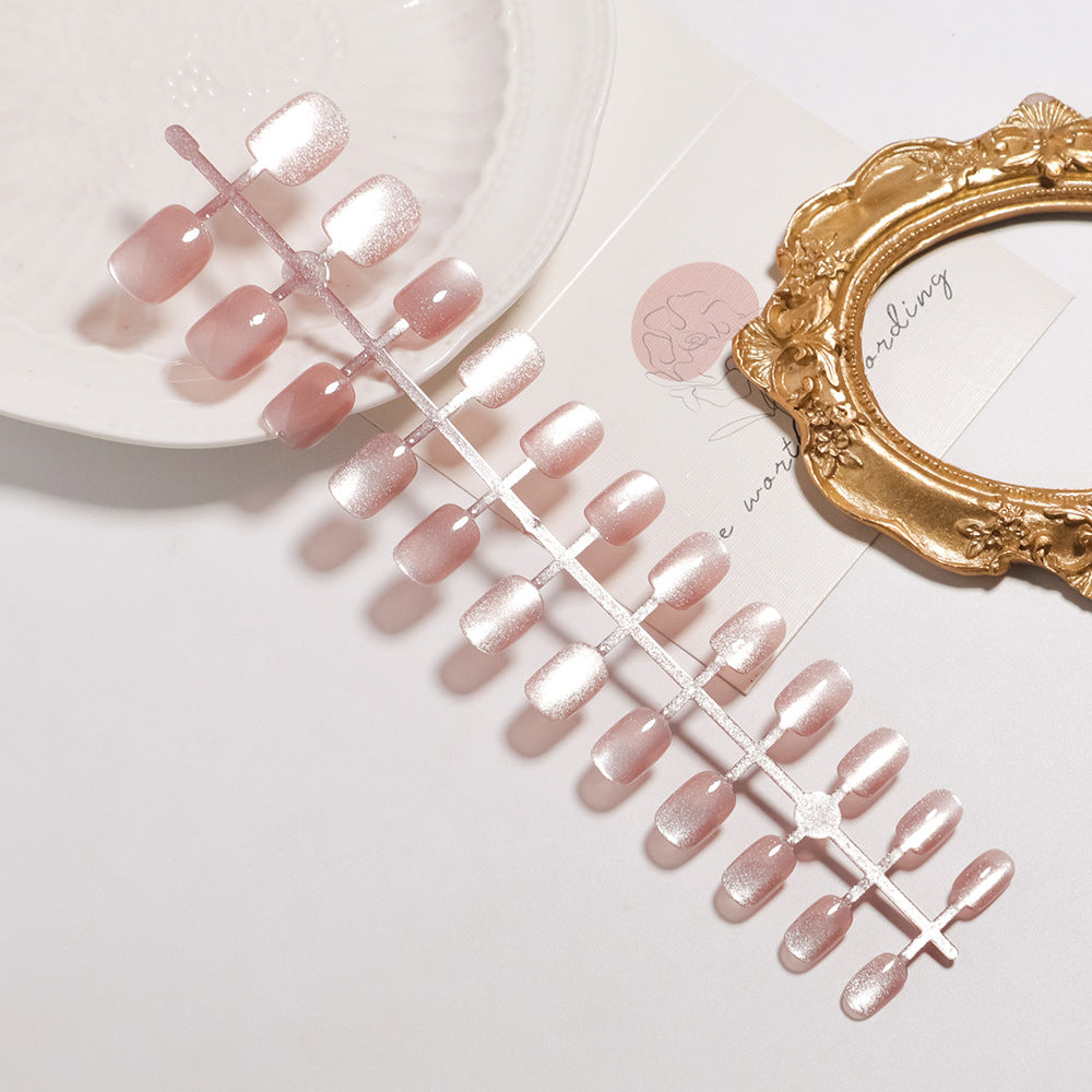 Shimmering Press-On Nail Collection Stornfield