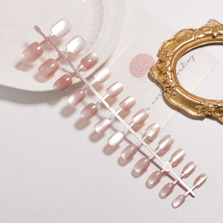 Shimmering Press-On Nail Collection Stornfield