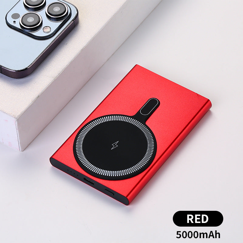 Portable Magnetic Power Bank with Fast Inductive Charger Stornfield