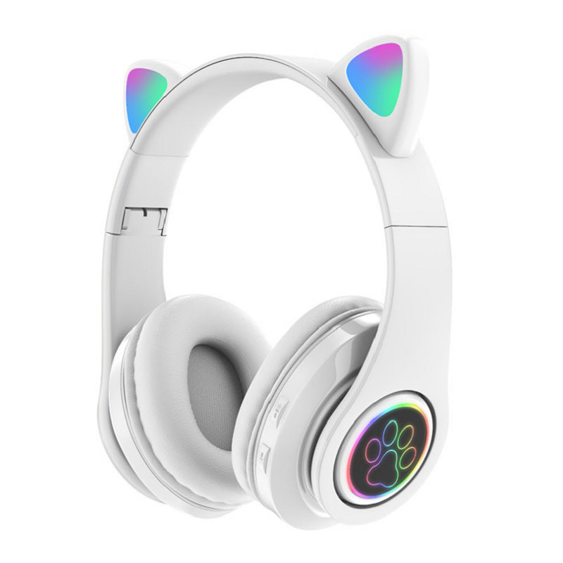 Wireless Over-Ear Headphones with Rgb Light Effects Stornfield