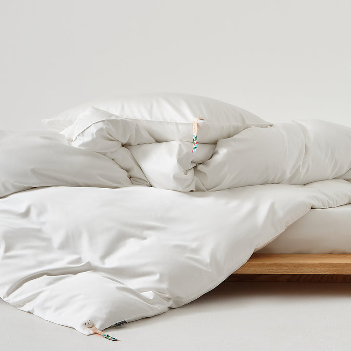 Minimalist Silky-Touch Microfiber Duvet Cover Set with Pillowcases