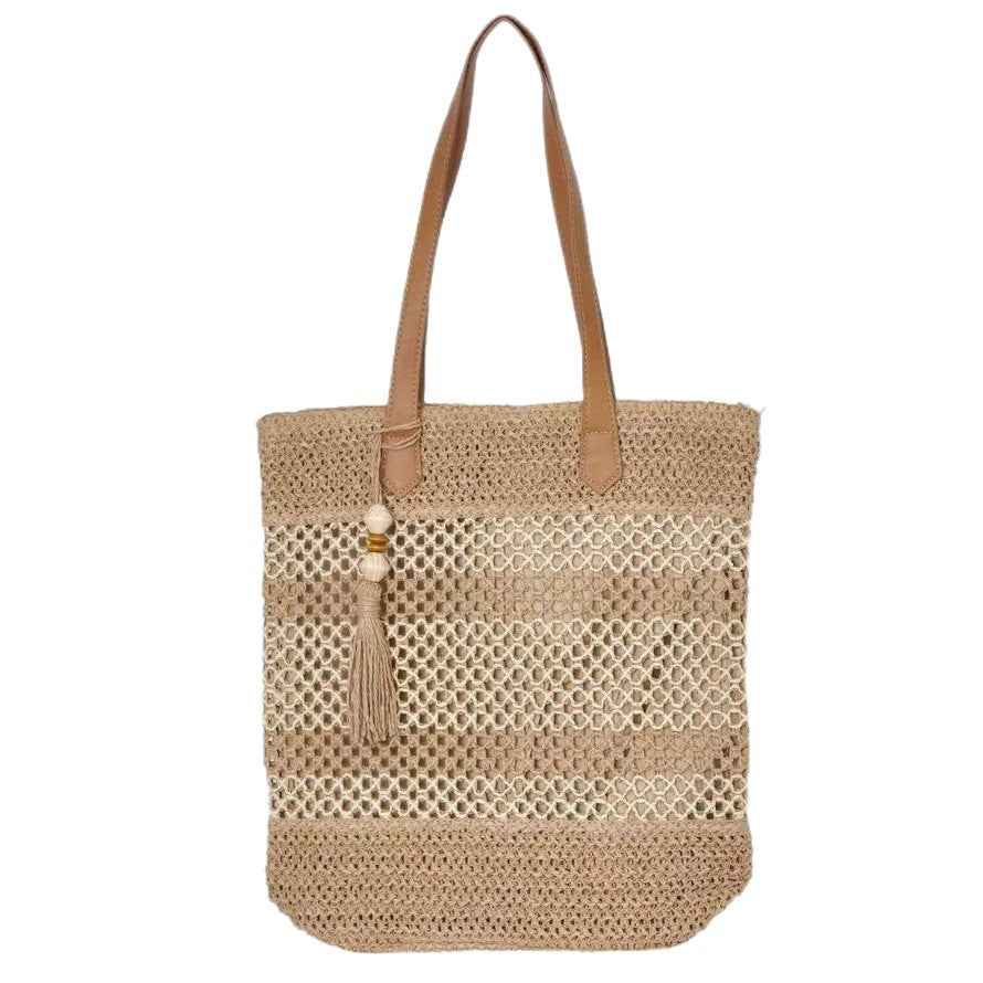Handmade net beach bag Stornfield