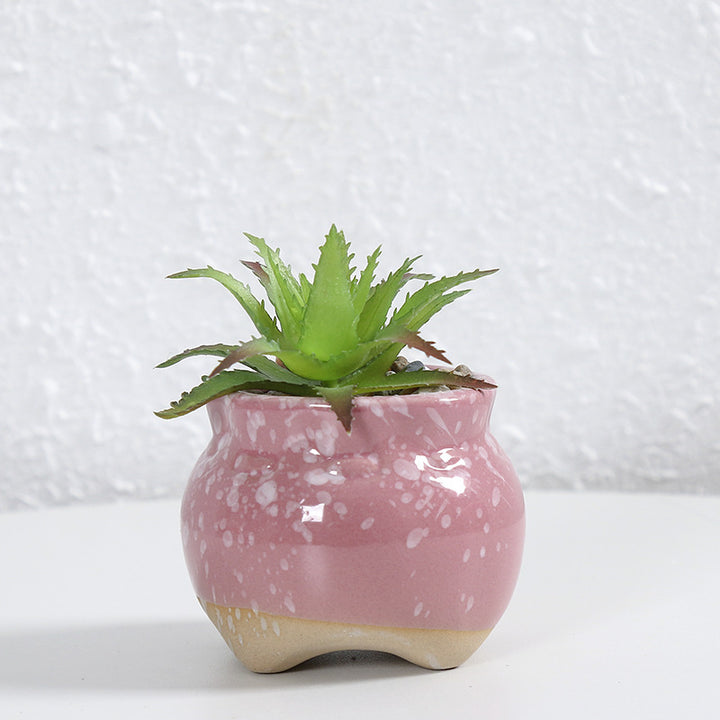 Contemporary Curved Ceramic Vase Stornfeild