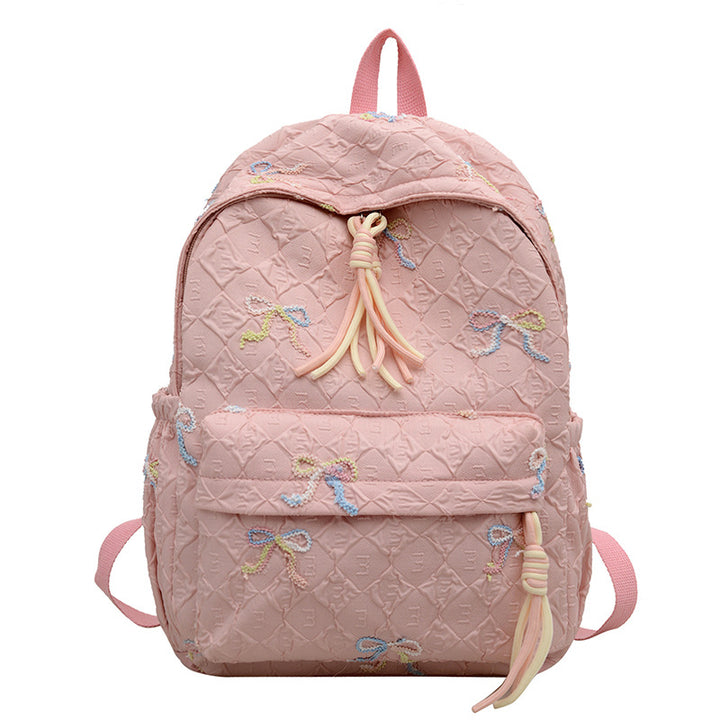 Creative Bow Patterned Backpack Stornfield